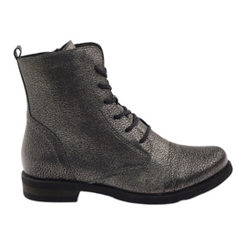 Edeo Sorte metallic arbejdsstøvler