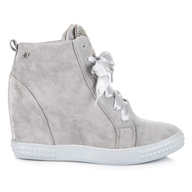 Vices New Collection Sneakers bundet med et bånd grå