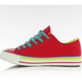 AN1177 lærred sneakers rød