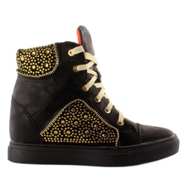 Sneakers Med Jetami 27196 Sort