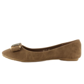 Ballerinaer pæne 301-7 khaki