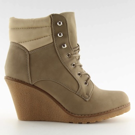 To-tone HP124C khaki støvler