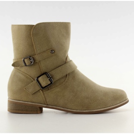 Støvler cassual Y343 khaki