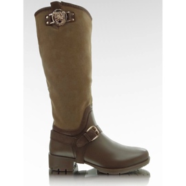 BL11-18 wellingtons khaki kaki