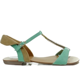 Sandaler delikat WF-38 mint grøn