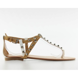 8202-2 Hvide flip flops