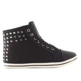 Sneakers med nitter G-27 sort