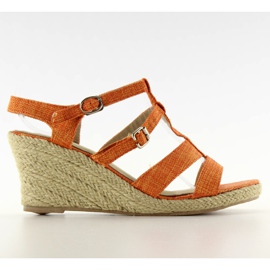 HL201211 espadrilles kiler orange