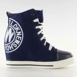 Sneakers med et frimærke TL261 Navy marine blå