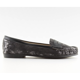 Klassiske bløde loafers L-89 sort