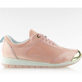 Sportssko med Y621 pink plade lyserød