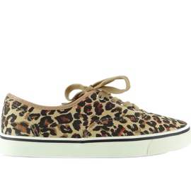 K-75 Leopard sneakers med snøre brun sort