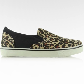 Slip-on ikoniske BL51 Leopard / Sort sneakers brun