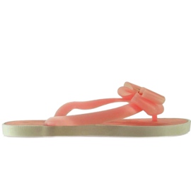 Flip-flops på en tyk sål 1016 Pink lyserød