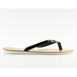 Flip flops, hvidsål LS-76 Black sort