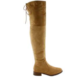 Fjederstøvler Musketerer SK93 Camel brun