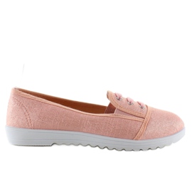 Skønne lyserøde sneakers med tå