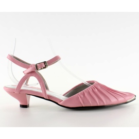 Sandaler med lav hæl 1952-212 Pink lyserød