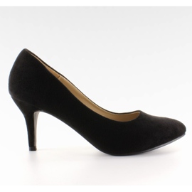 Low suede M246 Black pumps sort