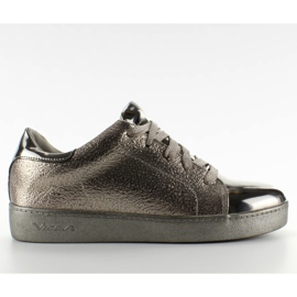 Metallic sneakers 7100 Grå