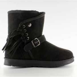 Damesko med kvaster K1661504 neger sort