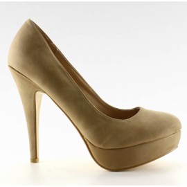 Elegante pumper MJ1066-MAT khaki