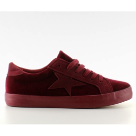 Velvet sneakers BL70P Vinrød