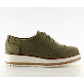 Moccasins på den høje T256 Green grøn