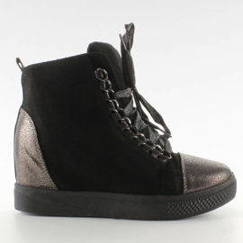 Sneakers med kæder R72 Sort