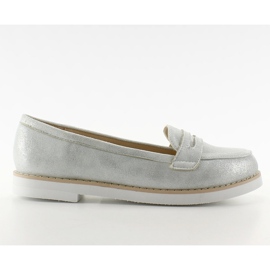 Pastel kvinder loafers 7112 blå grå