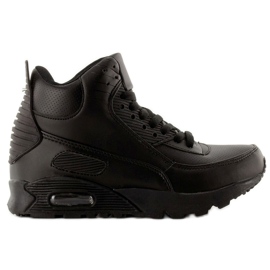 High-top sportssko B3701 sort