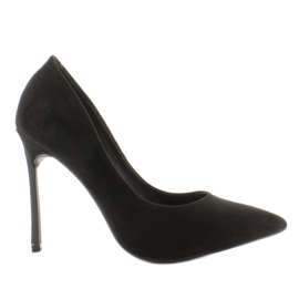 Elegante pumps med originale hæle sort