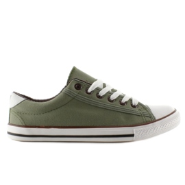 Sneakers Dam. Finer finish Bl63 Grøn