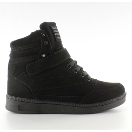 Suede sneakers Liluu sort ruskind