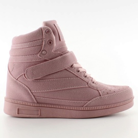 Suede sneakers Liluu XW33268 Pink Suede lyserød