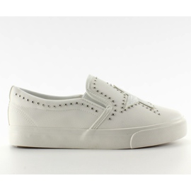 Slipons med en stilfuld BL89p hvid stjerne
