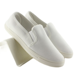Bløde slip-on sneakers JX40P hvid