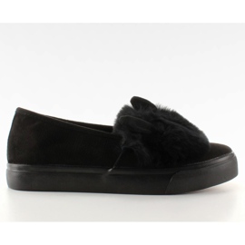 Charmerende sneakers Hunny Bunny NB50 Black sort