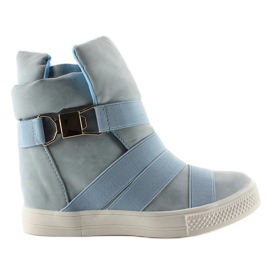 Sneakers med gummistriber AF24 Blå