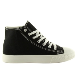 Super lette damesneakers Pt7209 Negro sort