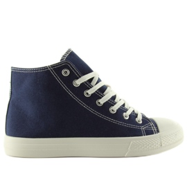 Super lette damesneakers PT7209 azul marine blå