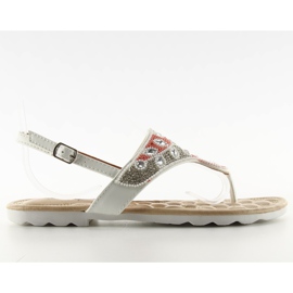 Flip-flops med G144 hvide perler