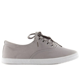 Sneakers med dobbelt snøre 6218-Y grå
