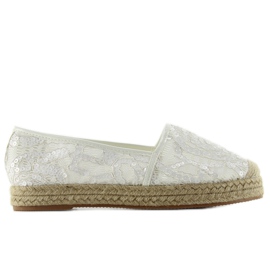 Blonde Espadriller 7137 Hvid