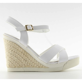 Wedge Sandals Sport Sole Af-8671 hvid