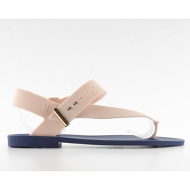 Sandaler Meliski Km119 Navy / D. Beige brun marine blå