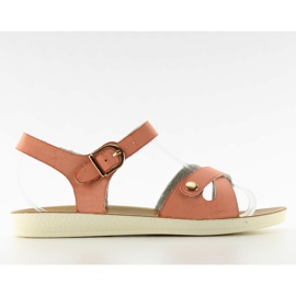 Behagelige kvinders sandaler 761 pink lyserød