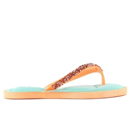 Flip-flops på en pt93 Orange pude blå