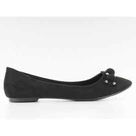 Sjove bolde C85p sorte ballerinaer