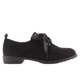 Loafers med snøre LL-86 Sort